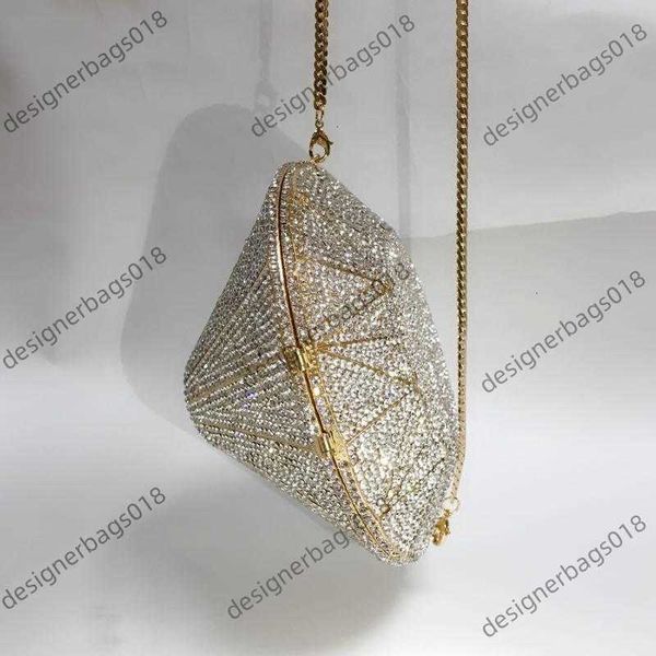 

evening bag evening bags female diamond shape dazzling silver clutch purse women crystal wedding party handbag bridal metal2ljx