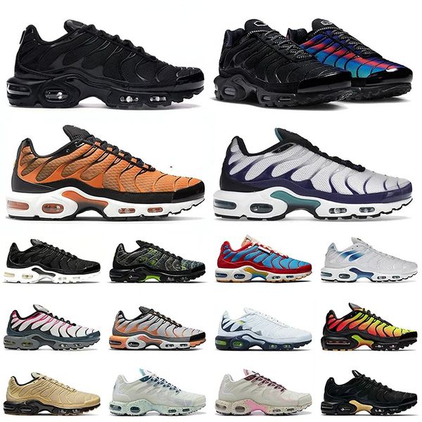 

running shoes tn sports mens tns plus og sneakers triple black unity white grape ice orange runner club terrascape mint green trainers outdo