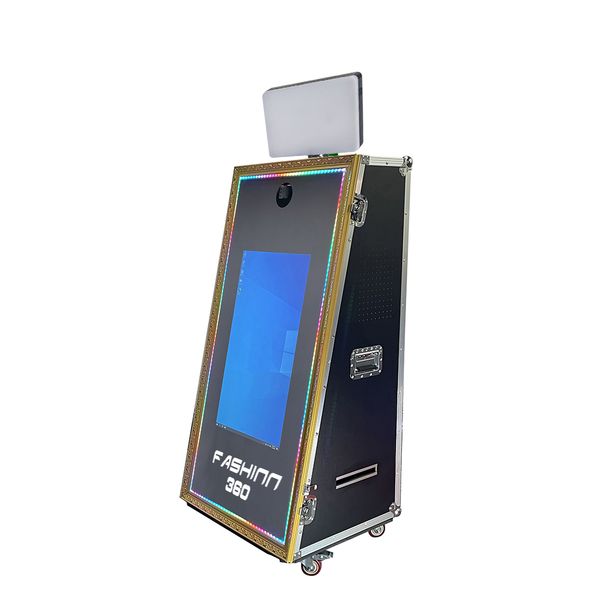 

fashinn360 65inch touch screen movable magic selfie mirror for party and event