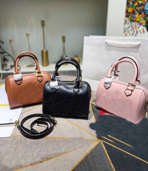 

3 colors mini totes pillow boston bag handbags handleluxury brand bag simple retro premium pattern purse 220712