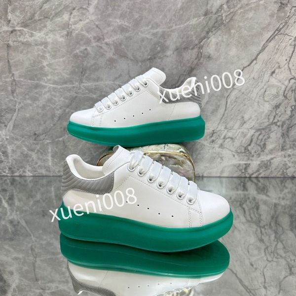 

new fashion designer casual shoes calfskin shoe mens technical knit platform sneakers blue grey designers sneaker knits runner fashion train, Red;white