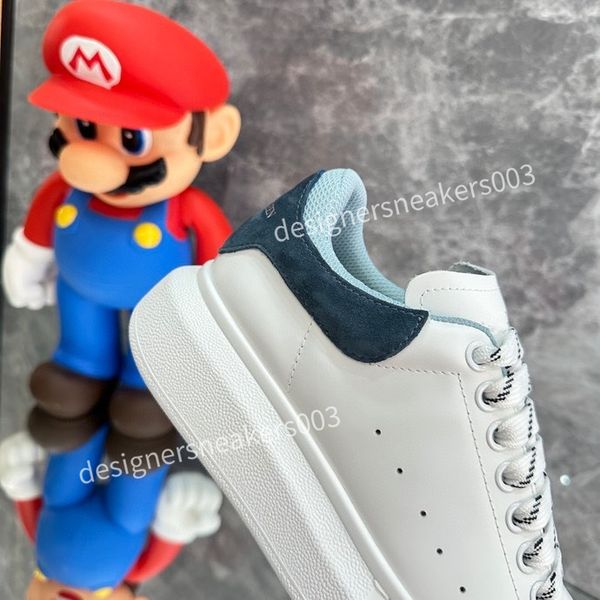 

2023new mens fashion designer casual sneakers double shoes training shoes fashion sneaker panel shoes platform lace up print plate-forme sho, Black