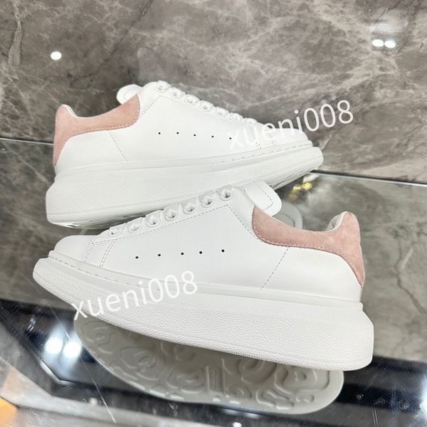 

2023new designer mens womens casual shoes triple white black trim velvet upper brown leather metallic silver metallic gold laser blue mens w, Red;white