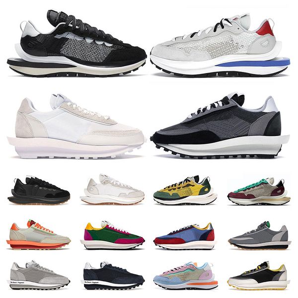 

2023 vaporwaffle sacais men shoes ldwaffle waffle mens sneakers triple black white royal fuchsia sail gum fragment women sports trainers