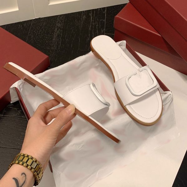 

womens flat heels slippers slip on sandals outdoor beach shoe designer flip flops ladies slide retro black mule classic casual shoe large si