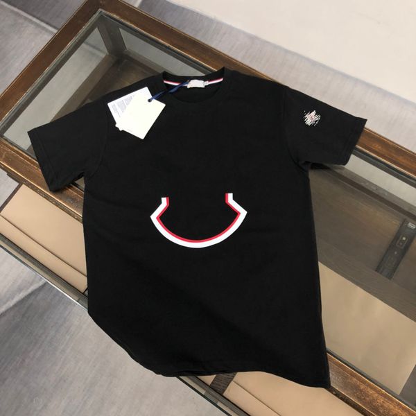 

new style men's t-shirts women's t-shirts designer short sleeves luxury clothes summer leisure breathable printed coats high-quali, White;black