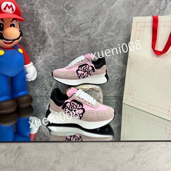 

new womens training shoes women's outdoor sports shoes fashion leather running shoes classic designer shoes flat casual shoes comfortab, Red;white