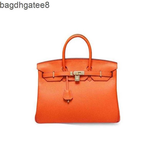 

calfskin designer bag birkins bags 2023 togo luxurys cowhide leather handmade litchi grain portable cypress women's 30cm cbdc