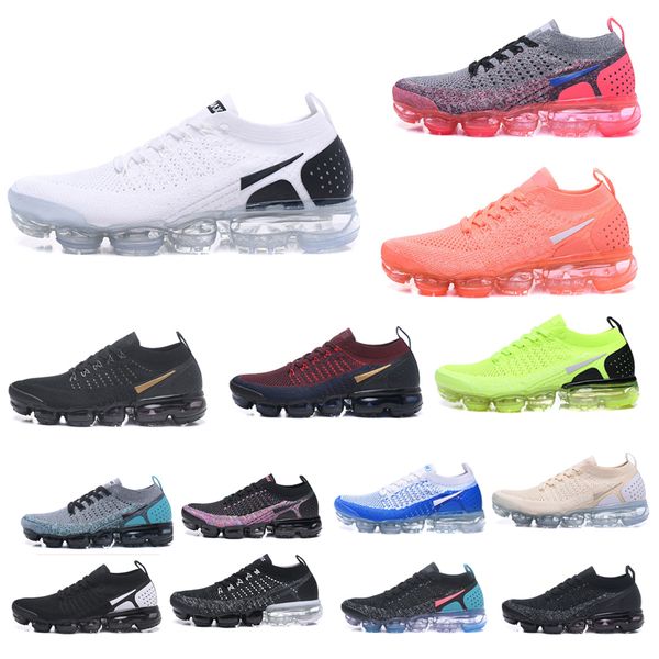 

2.0 fly ii running shoes knit vapors maxes men women bhm red orbit metallic gold triple white black sports shoe outdoor chaussure sneakers t