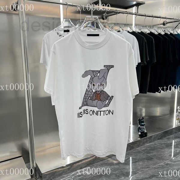 

men's plus size hoodies & popular 23ss designer letter printed t shirts, Black;brown