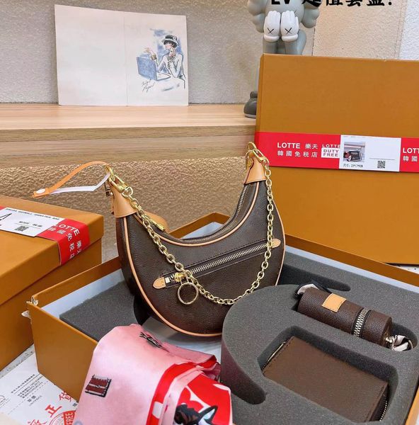 

shoulder bags shoulder bags luxury versatile chain armpit bag loop handbag hobo moon underarm shoulder bag crossbody womens bags value set o
