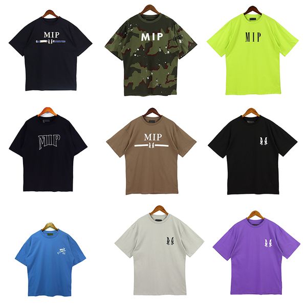 

18 styles white t shirts for men oversized letter printed hip hop street wear quick drying women, White;black