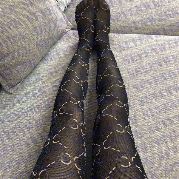 

full letter print stockings tights for women hosiery fashion ladies long socks underwear womens party night club stocking black299m, Black;white