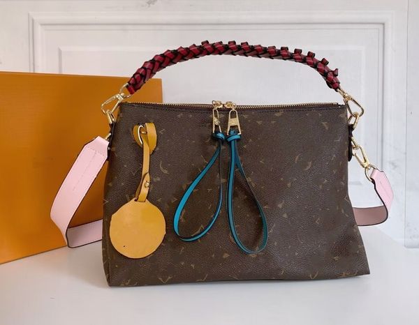 

7a shoulder bags fashion designers women luxurys lady leather messenger bag classic brown flowers crossbody purses chains plaid totes fashio