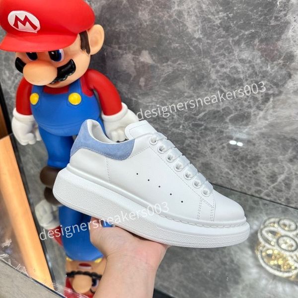 

new men designer casual sneakers double shoes training shoe fashion luxury sneaker panel shoe platform lace up print plate-forme, Black