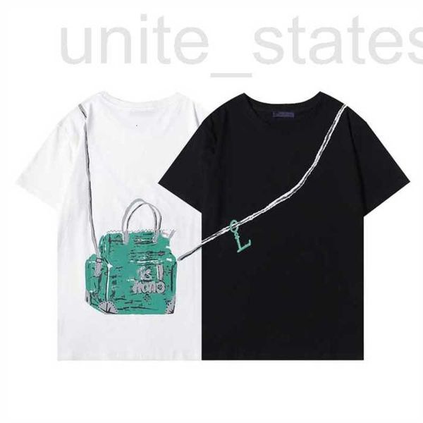 

men's t-shirts popular22ss mend t shirt summer style tiger embroidery with letters tees short sleeve casual shirts asian size 71 molo, White;black