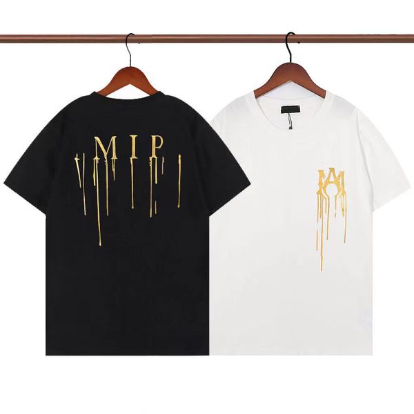 

mens t shirts women designers t shirts tees apparel man s casual chest letter shirt luxurys clothing hip hop street t-shirt us size s-2xl, White;black