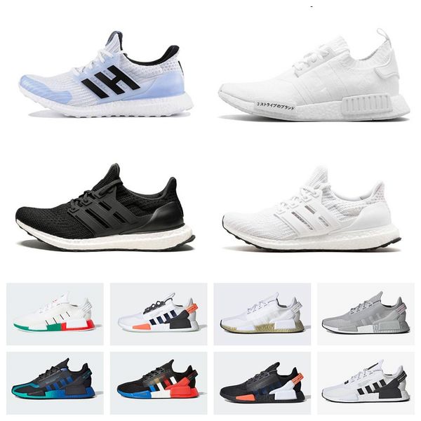 

white speckled nmd r1 v2 casual shoes mens women dazzle camo core black gradient neon aqua tones mexico city munich olive oreo japan paris t