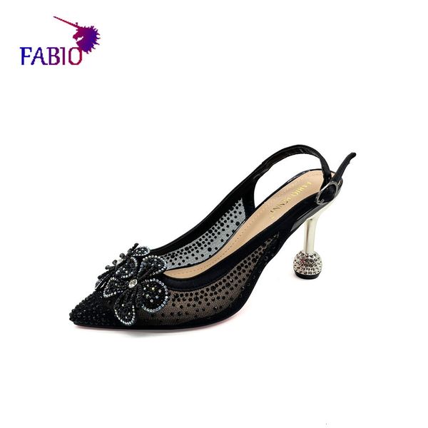 

sandals summer slippers leaky toe soft low heel wear women s shoes for dinner and party everyday women s sandals 230321, Black