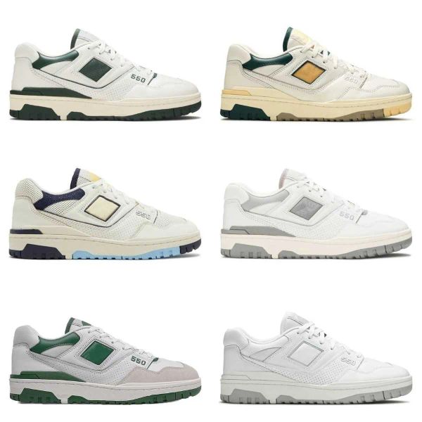 

new ballance shoe new b550 550 outdoor shoes men women white green grey cream black blue unc bb550 navy purple shadow rich paul burgundy ezc