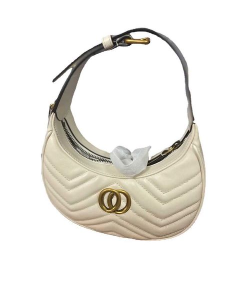 

purses marmont series wavy single shoulder armpit bag moon embroidered half chain messenger