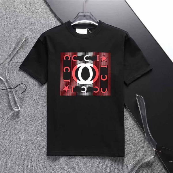 

mens t-shirt t-shirts womens trends designer casual cotton short sleeves luxury hip hop street t-shirt clothing, White;black