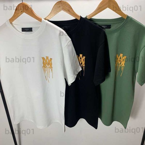 

men's t-shirts o-neck tshirt for men summer casual fluid letter print brand men short-sleeved t-shirt social club outfit men t230321, White;black