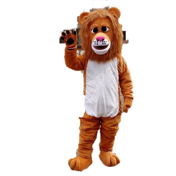 

lion mascot costumes cartoon character outfit suit xmas outdoor party outfit size promotional advertising clothings, Red;yellow