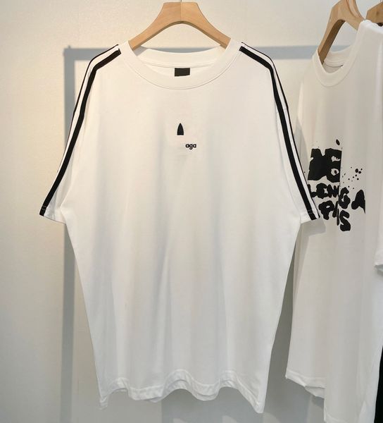 

men's plus tees & polos round neck embroidered and printed polar style summer wear with street pure cotton afr3gy, Black;brown