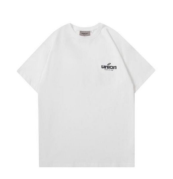 

ess luxuryt-shirt designer tees fashion t shirts mens womens god short sleeve hip hop streetwear casual clothing clothes 2023 12tlzh, White;black