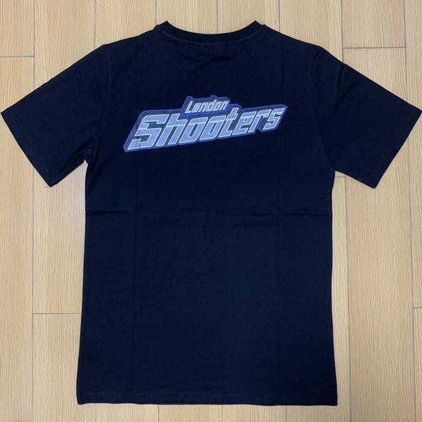 

men's t shirts t shirts cotton clothes short set summer men trapstar london shooters women embroidered bottom tracksuit clothing 2023, White;black