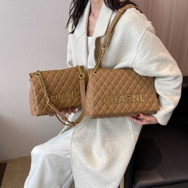 

70% off high-capacity rhombus bag for women 2023 new fashion chain single-shoulder underarm bag fashion cross-body bag