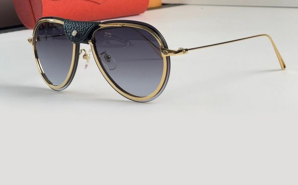 

gold metal rimless pilot sunglasses for men grey gradient glasses designers sunglasses sonnenbrille sun glasses shades uv400 eyewear wth box, White;black
