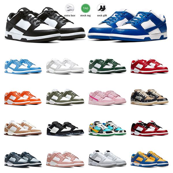 

men casual shoes women flat running sneakers panda unc grey fog syracuse university red kentucky medium olive active fuchsia sail mens sport, Black