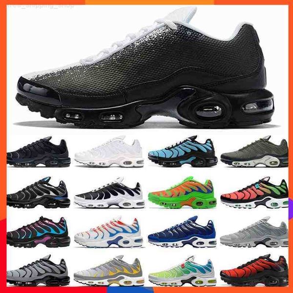

2023 new ale tn plus se men running shoes triple black white crater psychic blue tiffany mens trainers sports sneakers size 40-46