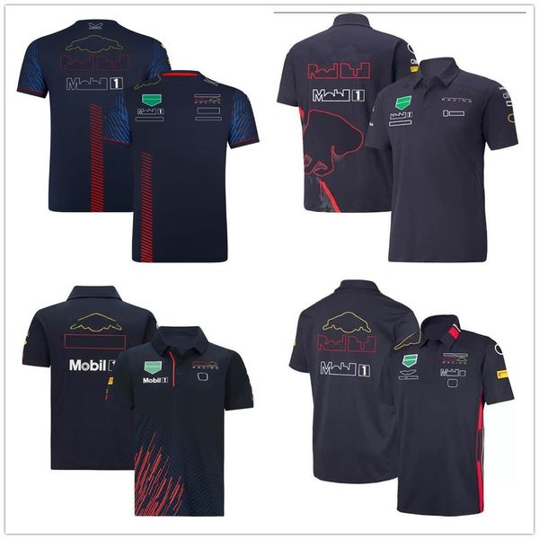 

f1 racing polo shirts formula one team t-shirt 2023 summer new racing fans outdoor short-sleeve casual sports t-shirt, White;black