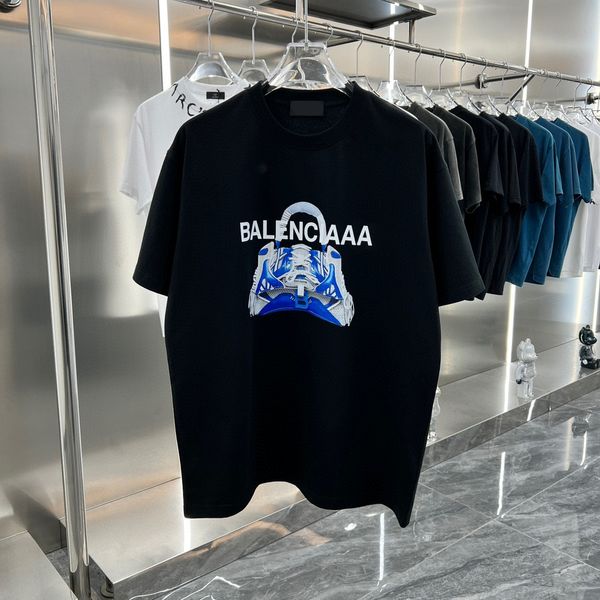 

men's plus tees & polos round neck embroidered and printed polar style summer wear with street pure cotton t12d, Black;brown