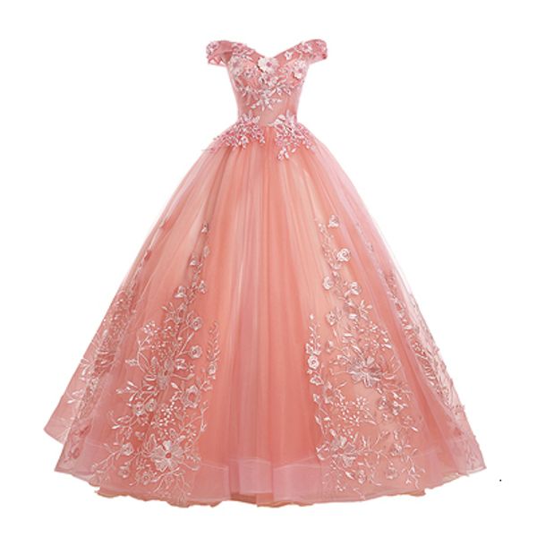 

party dresses gryffon quinceanera dresses sweet party prom dress luxury lace off shoulder ball gown 16 colors vestidos plus size 230322, White;black