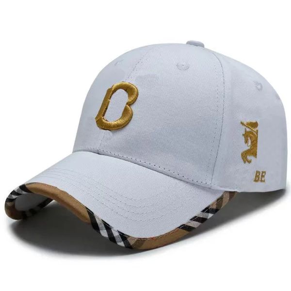 

casquette designer hat luxury baseball cap letter plaid striped ball embroidery caps sports style travel running hat pure colour versatile c, Blue;gray