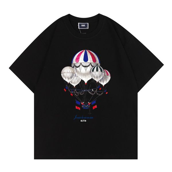 

kith fashion mens t shirts casual breathable short sleeve men t shirt skateboard tees size s-xl c11, White;black