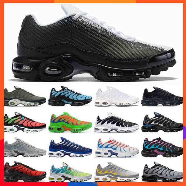 

2023 new basketball shoe fashion tn running shoes mens trainers sports sneakers triple black white crater psychic blue tiffany ale tn plus s