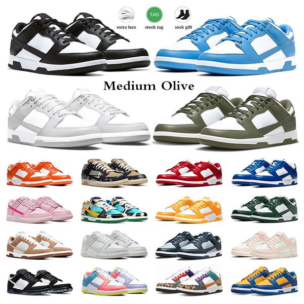 

men running shoes flat sneakers women low panda lows unc grey fog syracuse university red kentucky medium olive sail green glow mens sports
