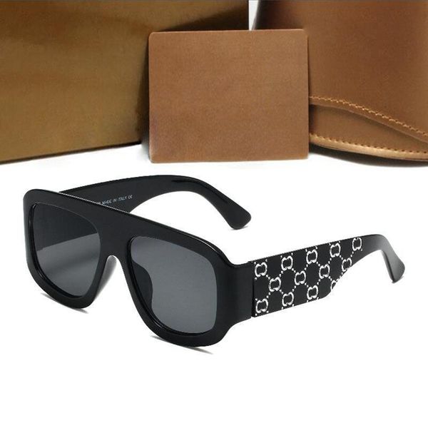 

luxury designer sunglasses designer sunglass women men sun glass outdoor fashion beach with box, White;black