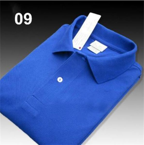 

men polo shirt solid cotton shorts crocodile men's polos summer tees, White;black