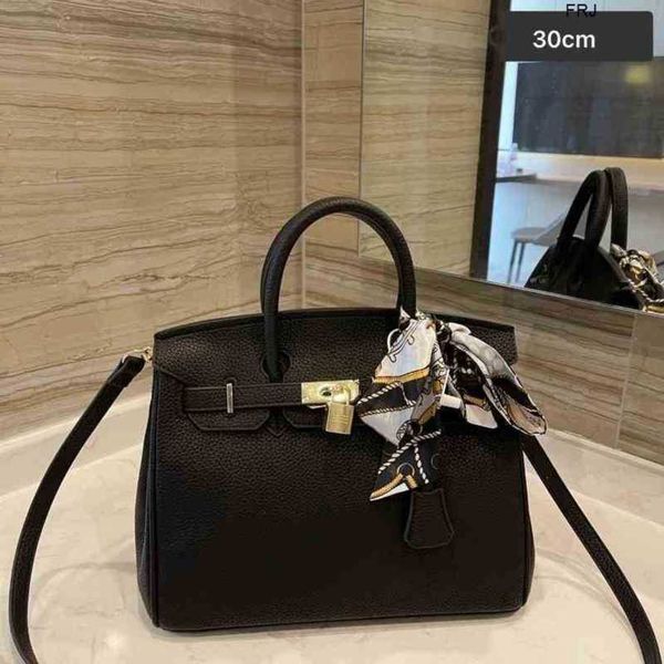 

designer bags birkin handbags luxurys hand women one shoulder messenger head h leather womens platinum bag have logo frj