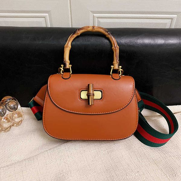 

bamboo niche bag women's new fashion leisure hand-held single shoulder messenger bag