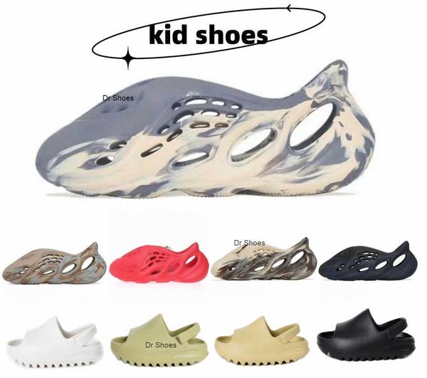 

baby kids shoes runner slipper shoe sneaker designer slide toddler big boys black foam kid youth toddler infants boy girl children fashion, Black;white