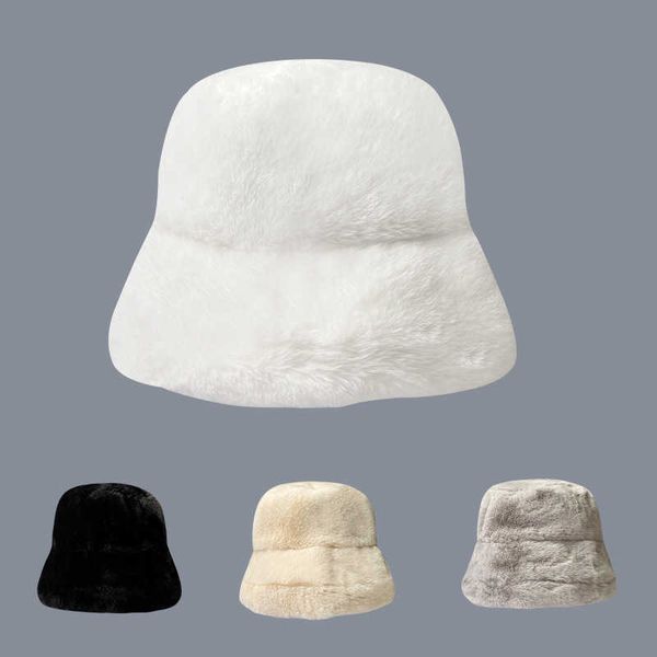 

wide brim hats 60cm women thicken flat bucket hat large size bucket hat winter warm hats for women panama hat outdoor fisherman caps aa23032, Blue;gray