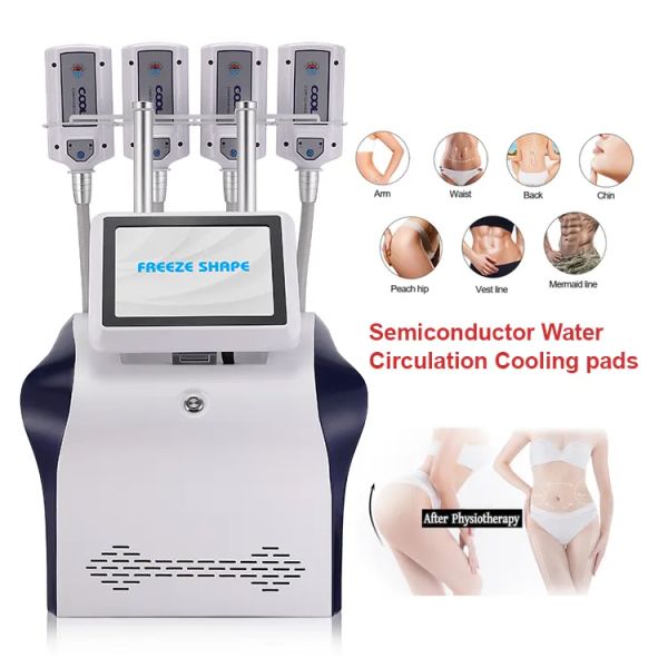 

beauty items new arrival 4 pads body sculpt machine rf ems cold body cryo slimming machine