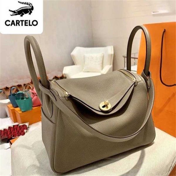 

designer herms lindys bags cartile crocodile 2023 new fashion versatile mother lindys bag doctor bag women's bag one shoulder handheld